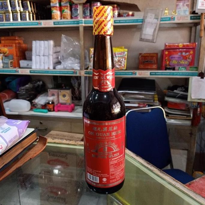 

EXP LAMA OH GUAN HING MINYAK WIJEN MATAHARI/ SESAME OIL 600ML