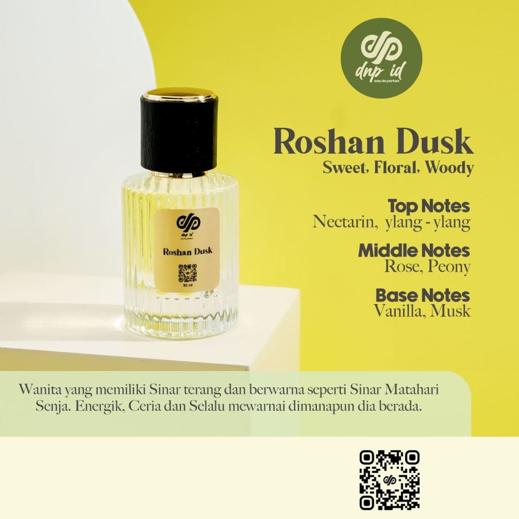 (100% ORI) Roshan Dusk | DNP Parfume