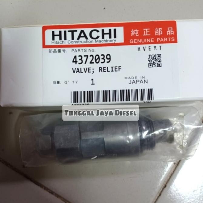 4372039 Relief Valve Hitachi Zaxis 200 210 Zaxis200 Zaxis210 Zx200 Good Produck