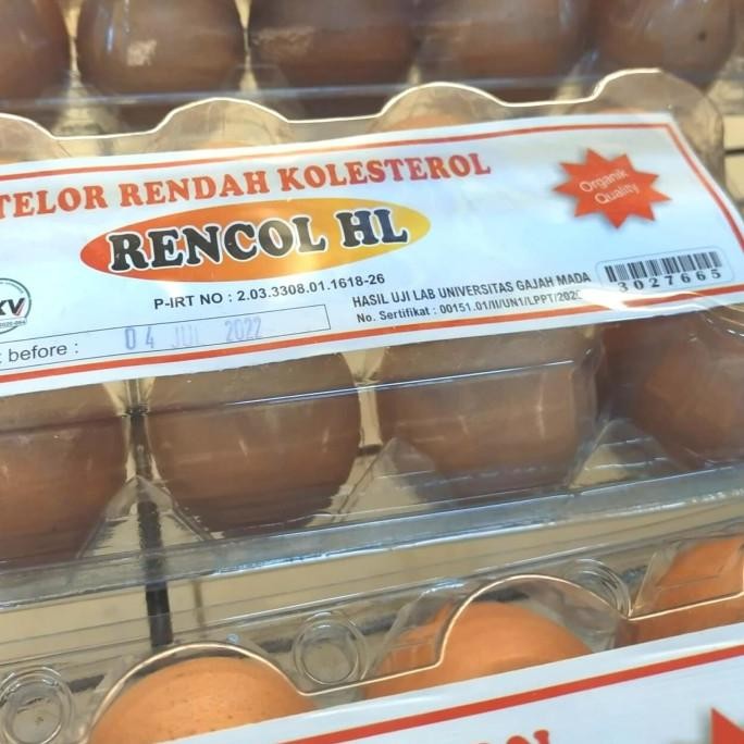 

Terlaris [Fresh Market] Telor Rendah Kolesterol Telur Ayam Horen Isi 10