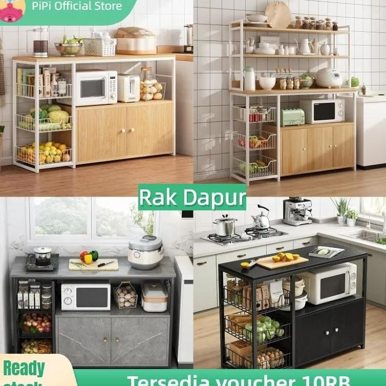 Rak dapur/Meja Kompor/ Rak Oven Microwave/Besi/Modern/Minimalis/Murah