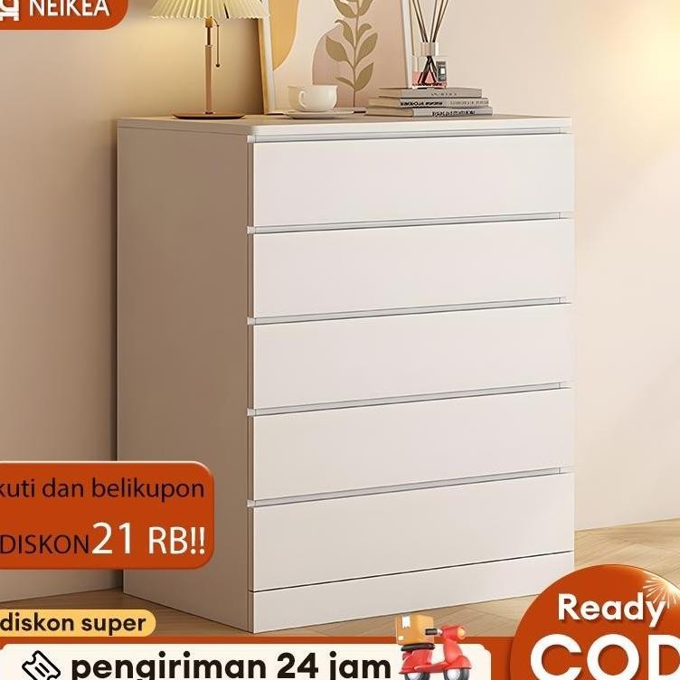 Lemari Laci  Chest Drawer  Lemari kayu minimalis  Kabinet  Lemari baju Drawer Pakaian