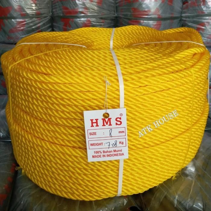 

Tali Tambang Plastik 8Mm +-200M/Tali Pengikat/Tali Plastik/Tambang 8Mm Original Dan Terpercaya