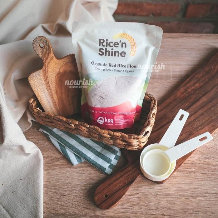 

Terlaris Rice N Shine Organic Red Rice Flour (Tepung Beras Merah Organik)