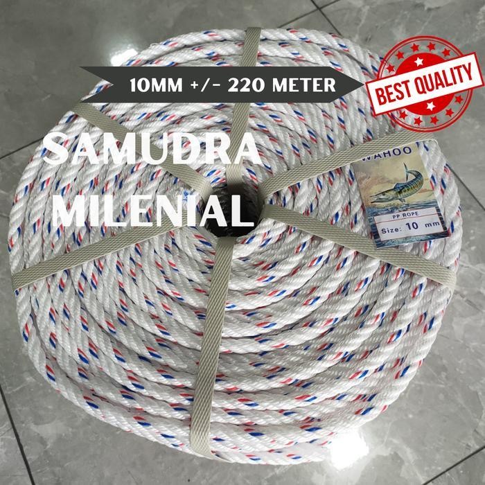 

Tali Tambang Ppd 10Mm 1 Rol Grosir +/- 220 Meter Murah Berkualitas Original Dan Terpercaya