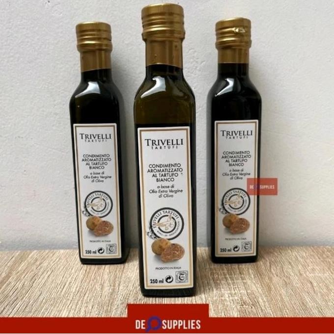 

EXP LAMA TRIVELLI WHITE TRUFFLE OIL 250ML - TARTUFI EXTRA VIRGIN TRUFFLE PUTIH