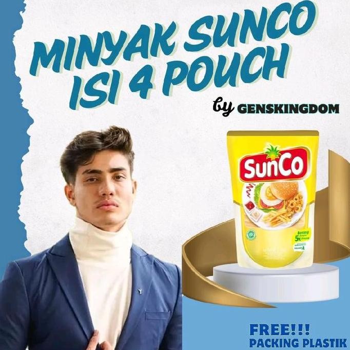 

EXP LAMA [EXCLUSIVE AISARSULTAN MALAYSIA X GENSKINGDOM PAYDAY] - MINYAK SUNCO ISI 4 POUCH MINYAK KELAPA SAWIT PREMIUM