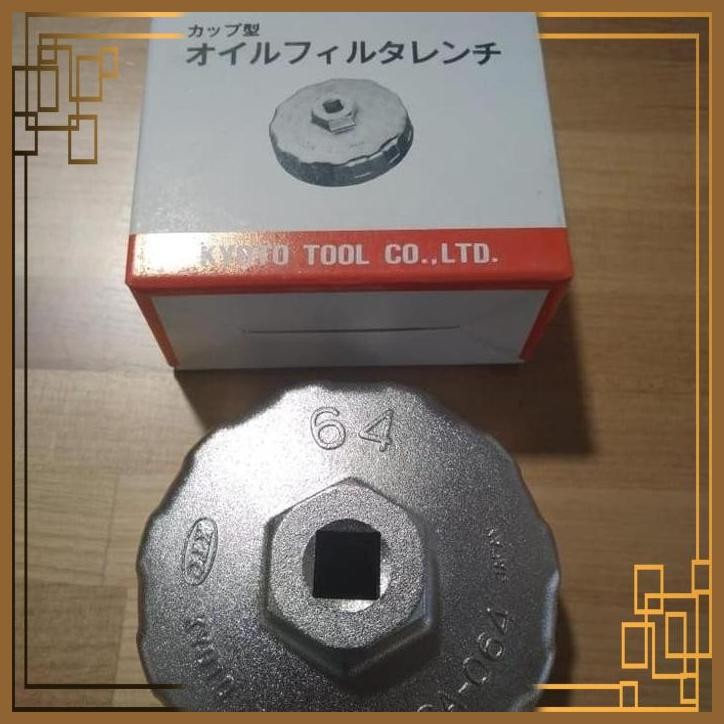 [JTR] KTC KUNCI OIL FILTER CUP KTC CUP TYPE OIL FILTER AVSA-064