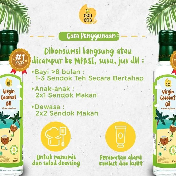

EXP LAMA CONCOS VIRGIN COCONUT OIL KIDS 250ML /MINYAK KELAPA