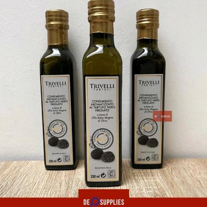 

EXP LAMA TRIVELLI BLACK TRUFFLE OIL 250ML - ITALIAN TRUFFLE HITAM EXTRA VIRGIN