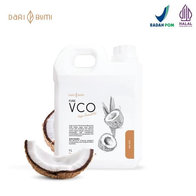 

EXP LAMA DARI BUMI VIRGIN COCONUT OIL VCO 1 LITER MINYAK KELAPA