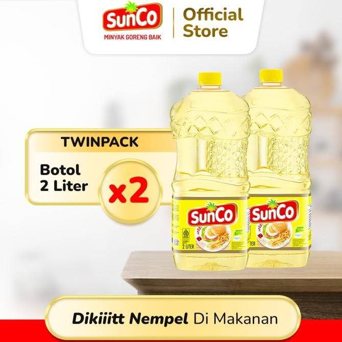 

EXP LAMA SUNCO MINYAK GORENG BOTOL 2L - TWINPACK