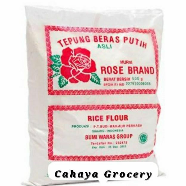

Terlaris Tepung Beras Rose Brand 500Gr