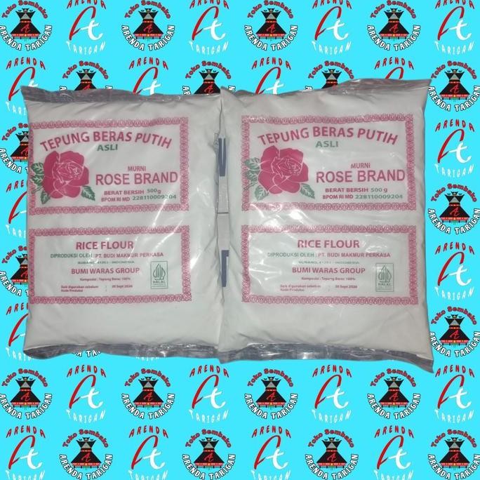 

Terlaris Tepung Beras Rosebrand 500Gr