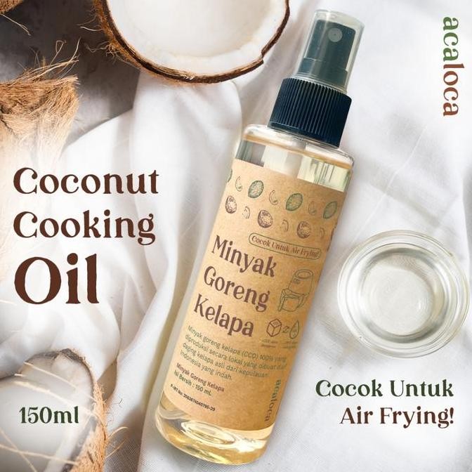 

EXP LAMA NEW! ACALOCA COCONUT COOKING OIL SPRAY 150 ML - MINYAK GORENG KELAPA KEMASAN BOTOL SPRAY 150 ML