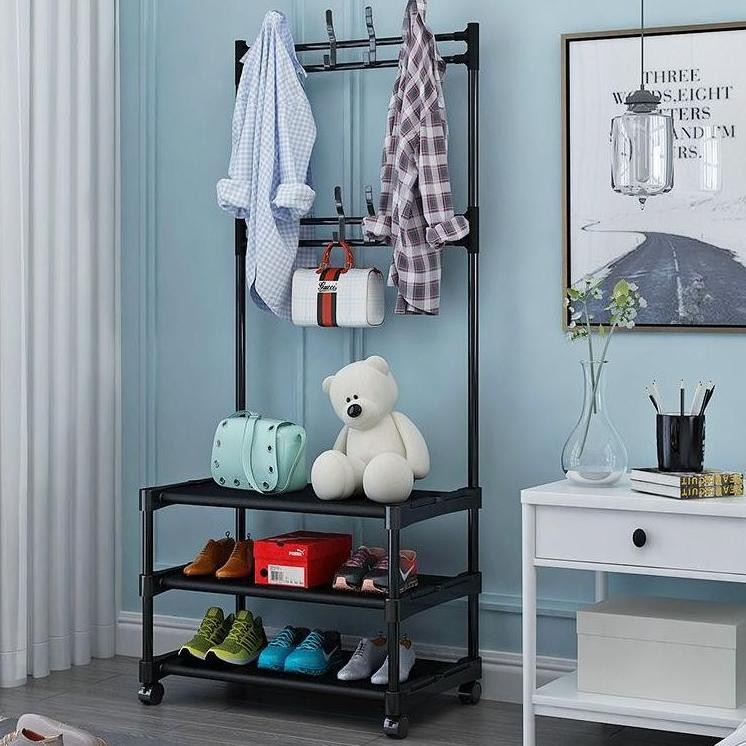 MARS NEPTUNE JUPITER PLUTO RAK GANTUNG HANGER SERBAGUNA KOKOH AWET RAK BAJU SEPATU TAS