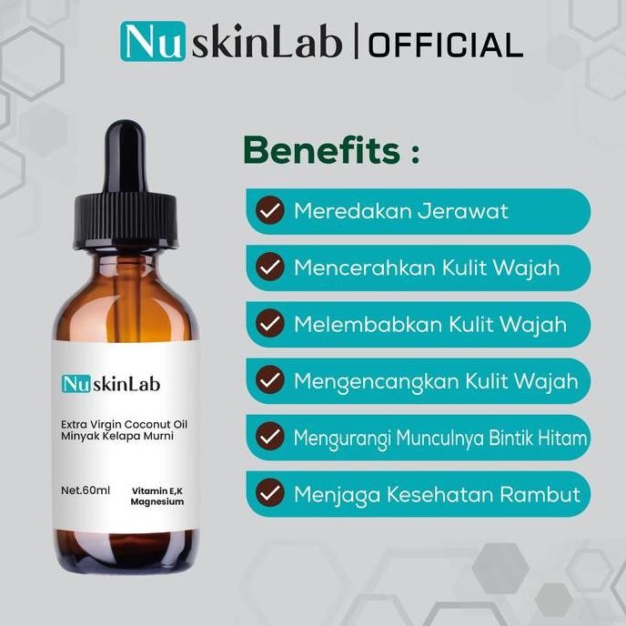 

EXP LAMA NUSKINLAB EXTRA VIRGIN COCONUT OIL - MINYAK KELAPA MURNI