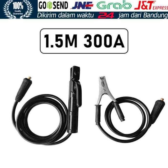 Tang Las Set Tang Las & Tang Masa & Kabel 1.5 M 300A Stang Las Listrik New Stok