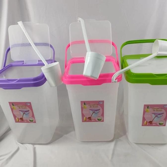 

TEMPAT ES BUAH + GAYUNG 25 LT CONTAINER AQUARIUM ES KELAPA DISPENSER GVS