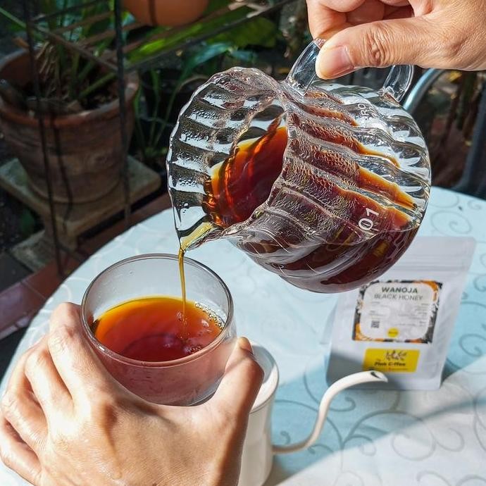 

ready stock Kopi Arabika Kamojang Wanoja Black Honey
