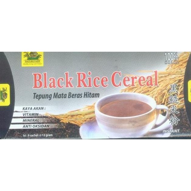 

Terlaris Black Rice Cereal (Tepung Mata Beras Hitam)