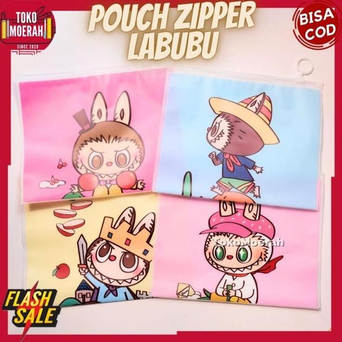 

ASB POUCH ZIPPER LABUBU KOTAK PENSIL LABU LABU LABUBU LUCU UNIK MURAH POUCH KANTONG DOMPET LABUBU ZIPPER