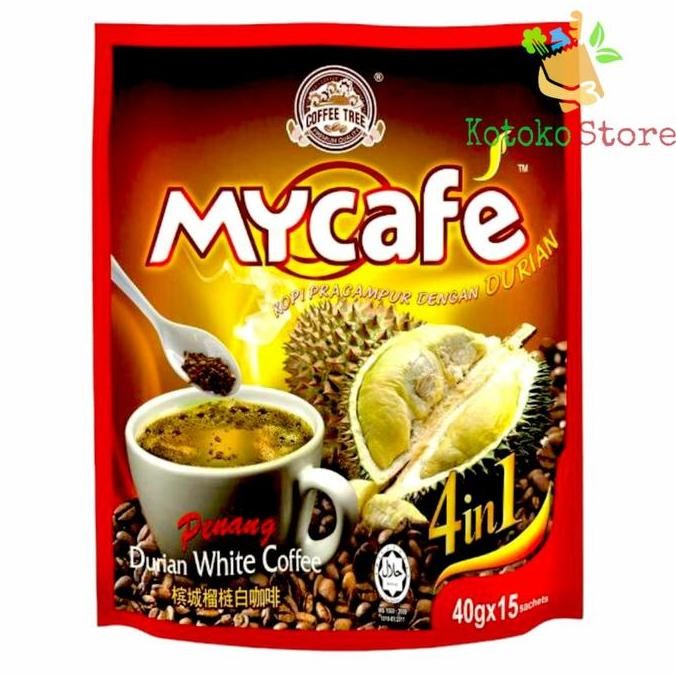 

ready stock Coffee Tree Penang White Coffee / MyCafe Durian White Coffee