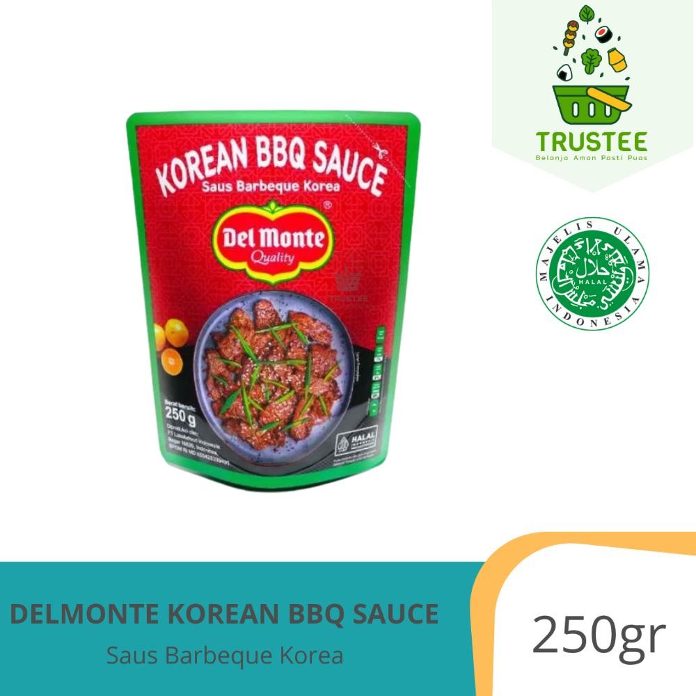 

ad-77 Ow42 Delmonte Saus Barbeque BBQ Korea / Korean Barbeque BBQ Sauce 250gr Premium Viral