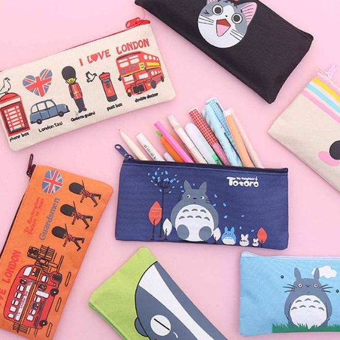 

ASB Tempat Pensil Motif * Tempat Pensil Resleting * Tempat Pensil Kanvas