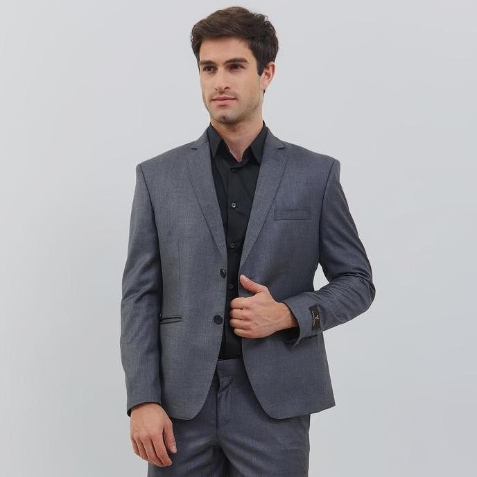 Arnon Brook - Elgrecco - Setelan Jas & Celana Formal Pria - Slim Fit murah