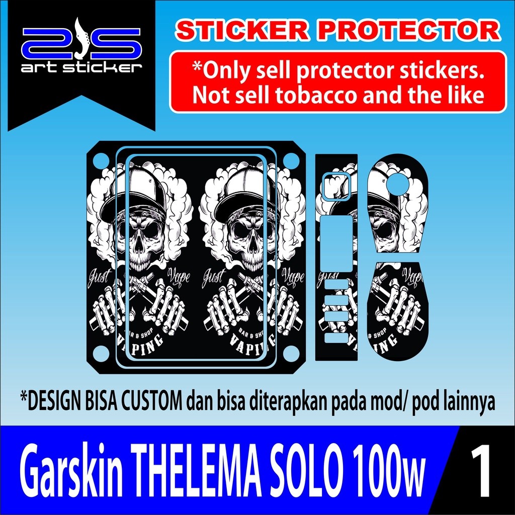 

Get2pcs Telema Solo 100w Samsung Justvape Garskin Casing Motif Dan Bisa Custom Bayar Ditempat