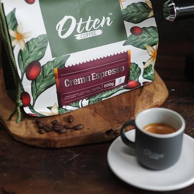 

ready stock Kopi Otten Coffee Crema Espresso 500 gram | Espresso Blend