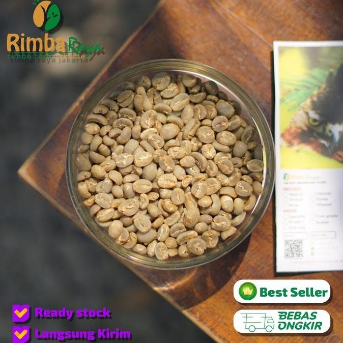 

ready stock Arabica Greenbean Java Ijen blue montain Wethull process