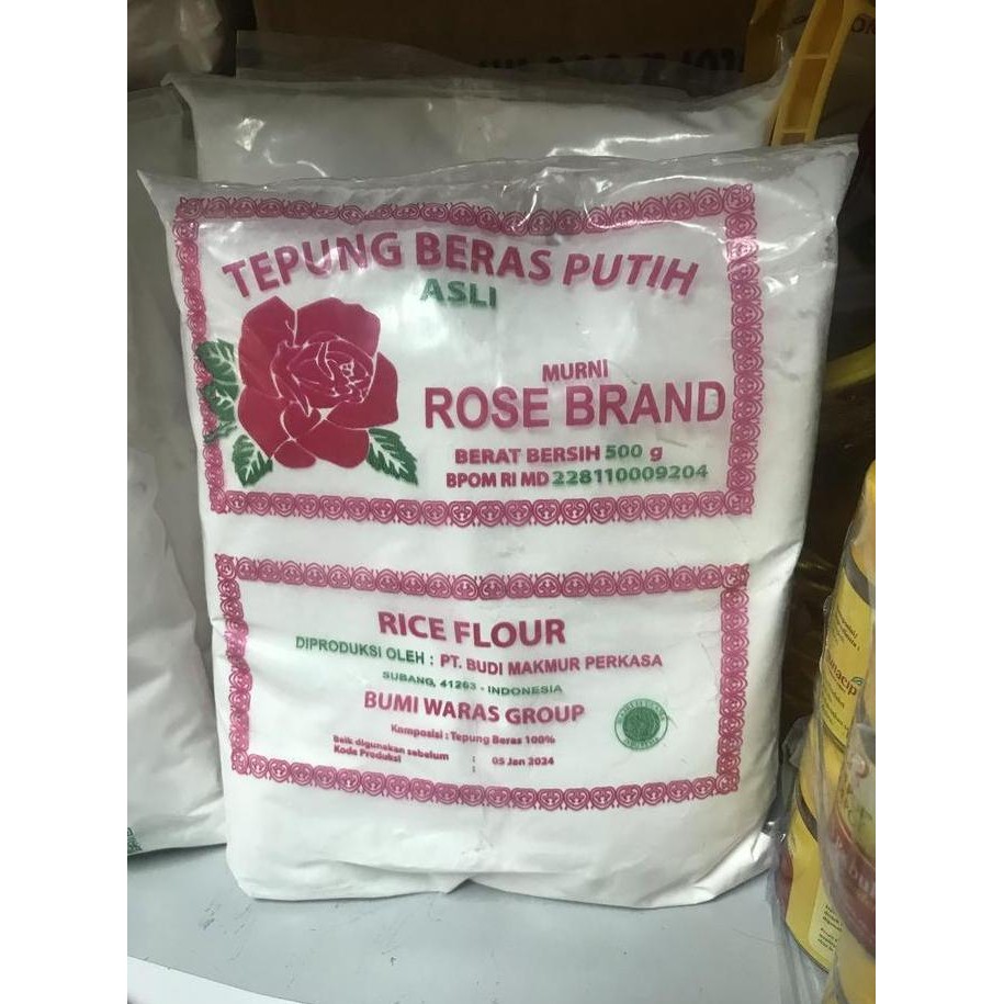 

Terlaris Tepung Beras Rose Brand