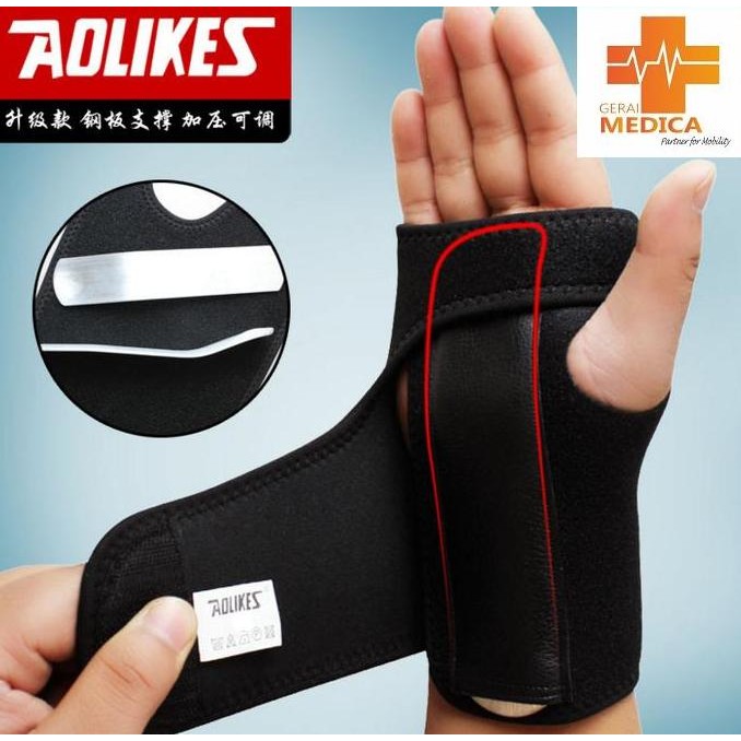 Aolikes / Wrist Support / Wrist Support With Steel Splint For CTS