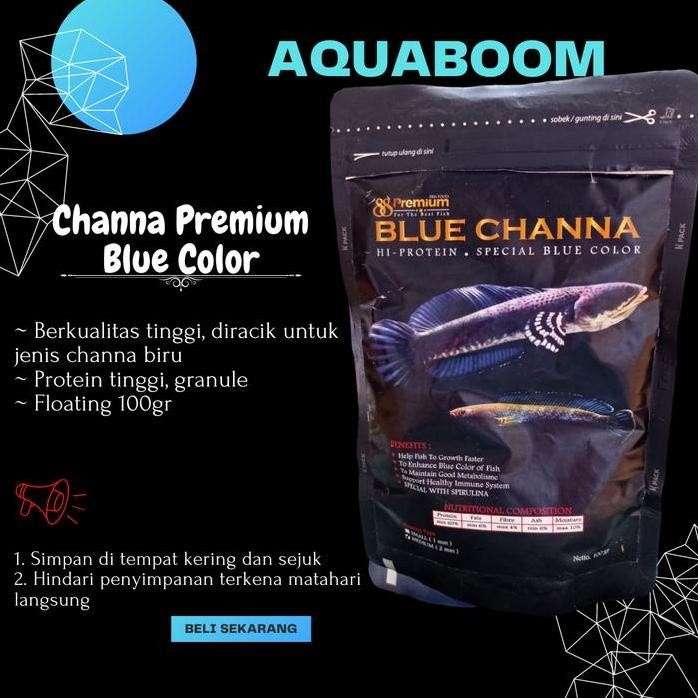 Terlaris Pakan Ikan Pelet Premium All Red Blue Yellow Channa Maru Sentarum