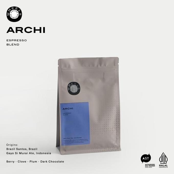 

ready stock Archi 100% Arabica Blend Wheels Coffee Roasters
