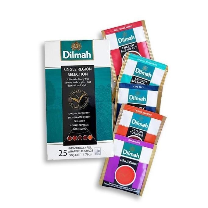 

ready stock Dilmah Gourmet Tea Variety Pack 25 sachet