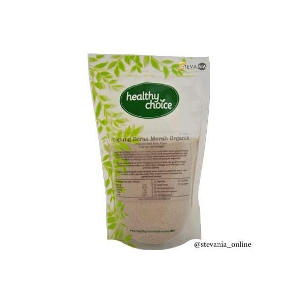 

Terlaris Healthy Choice Tepung Beras Merah Organik 500G