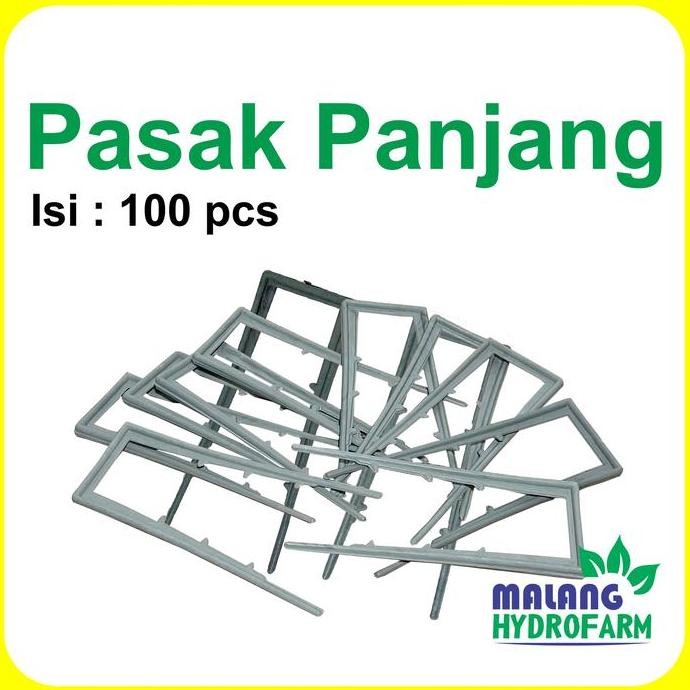

Terlaris Pasak Mulsa Panjang 100 Pcs Alat Penjepit Atau Penusuk Mulsaa Tanaman Sayur Sayuran Buah Padi Sawah Mengantikan Pasaak Kayu