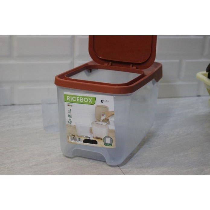 

Terlaris Gohan 5 Liter Tempat Beras Biji Bijian Tepung Serbaguna Kontainer Box