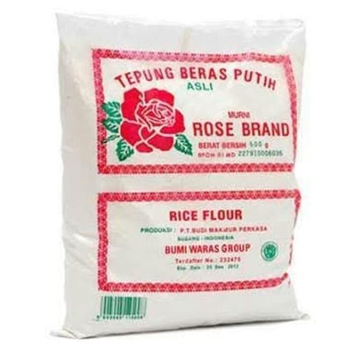 

Terlaris Tepung Beras Rose Brand [500G]