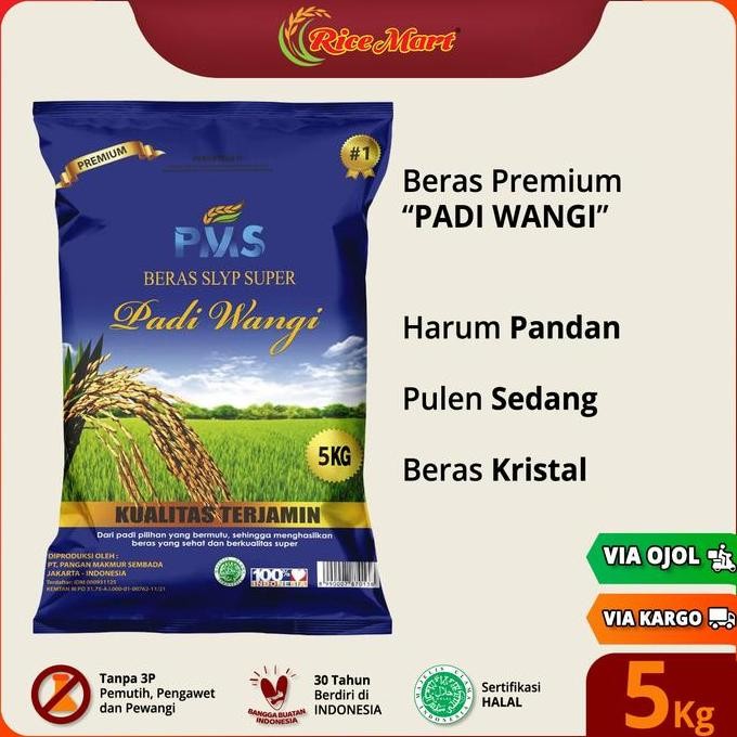 

Terlaris Beras Padi Wangi 5 Kg