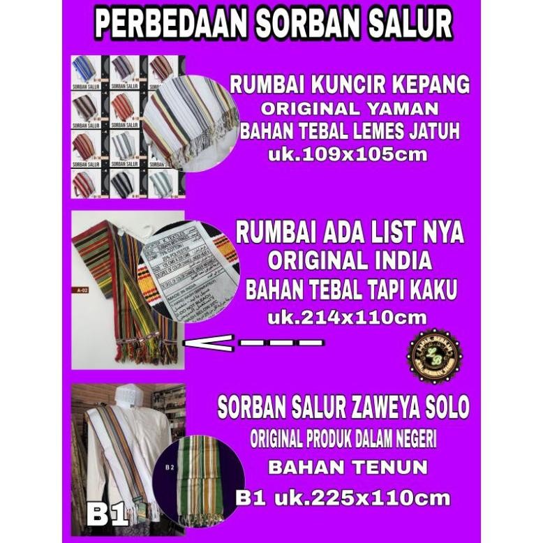 Sorban salur Yaman Rida Yamani