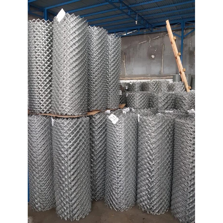 Kawat Harmonika / Kawat Pagar Galvanis Bwg 16 X 5 Cm X 100 Cm @25Meter