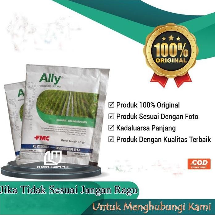 Terlaris Ally 20Wg Herbisida Selektif Obat Gulma Rumput Padi Cabai Wortel Dll