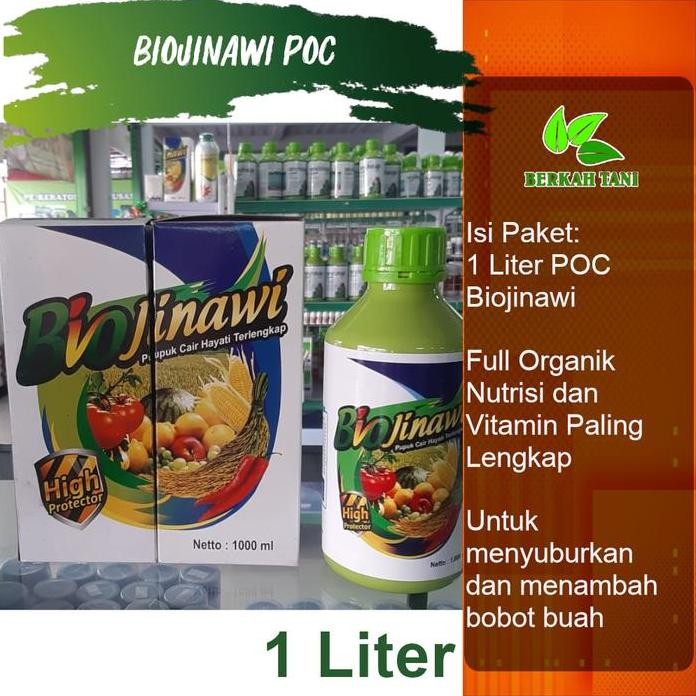 

Terlaris Biojinawi 1 Liter Pupuk Organik Cair Biotogrow