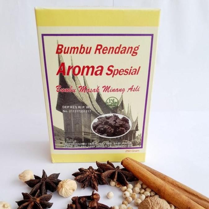 

$$$$] Bumbu rendang aroma spesial 500gram