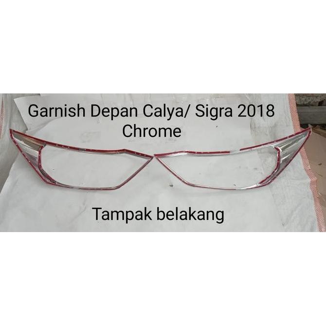 New Garnish List Lampu calya / sigra garnish Lis lampu mobil Toyota calya