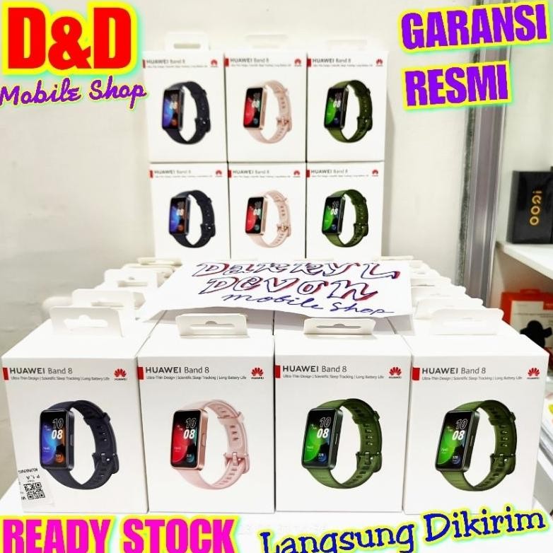 NAMPOL NEW HUAWEI BAND 8 Smartband Smartwatch GARANSI RESMI HUAWEI INDONESIA 1 tahun